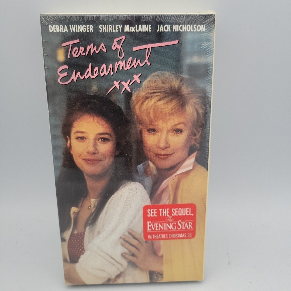 Terms of Endearment VHS New Sealed Winger MacLaine Nicholson Paramount 140736‎